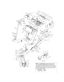 Handle Panel/Handles Diagram and Parts List for 247888520  Craftsman Snow Blower