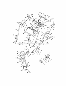 Page D Diagram and Parts List for 247888540  Craftsman Snow Blower