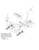 Grip/Axle/Chain/Track Dri... Diagram and Parts List for 247888900  Craftsman Snow Blower