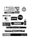 Part Location Diagram of 777D16356 MTD Label-Snow Housing Craftsman