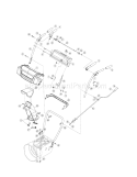 Handle Diagram and Parts List for 24788957  Craftsman Snow Blower