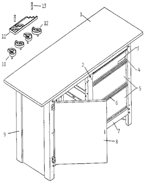Part Location Diagram of M8065 Craftsman Pin