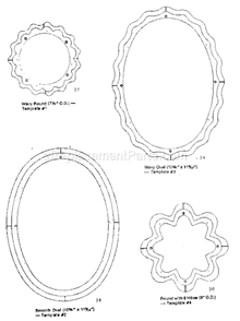 Part Location Diagram of 36GD-67-3 Craftsman Wavy Oval