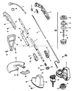 Part Location Diagram of KH-24-883-03-S1 MTD Filter - Air