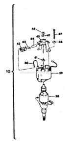 Page B Diagram and Parts List for 257796022  Craftsman Trimmer