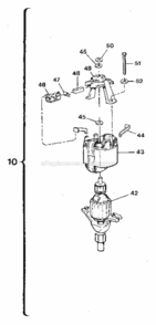 Page B Diagram and Parts List for 257797020  Craftsman Trimmer