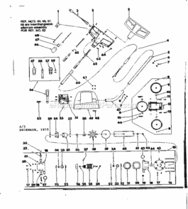 Page A Diagram and Parts List for 25779742  Craftsman Edger