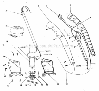 Part Location Diagram of 534193600 Craftsman Screw,7-19 X 1