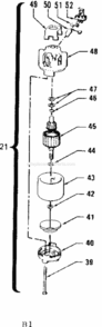 Page B Diagram and Parts List for 257857930  Craftsman Edger