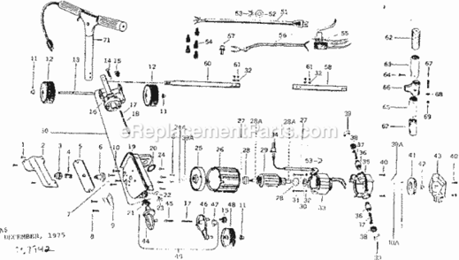 Part Location Diagram of 1310 Craftsman Motor