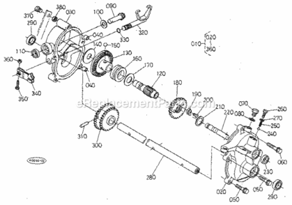 Part Location Diagram of 02114-50080 Craftsman Nut