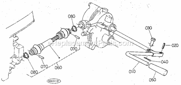 Part Location Diagram of 05411-0042-0 Craftsman Pin