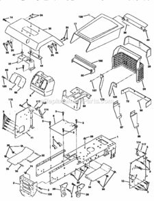 Part Location Diagram of 170259 Craftsman Dash