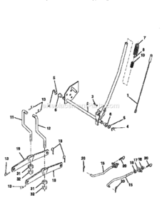 Page I Diagram and Parts List for 25990  Craftsman Lawn Tractor
