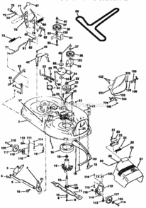 Part Location Diagram of 154809 Craftsman Lever Asm-Cl