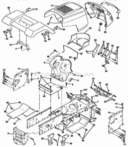 Part Location Diagram of 140621 Craftsman Dash.W/Amm.W