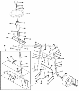 Part Location Diagram of 140285 Craftsman Tinnerman Clip