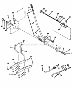 Part Location Diagram of 140278 Craftsman Lift Handle