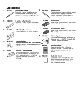 Part Location Diagram of 041A8114 Craftsman Garage door opener wire harness
