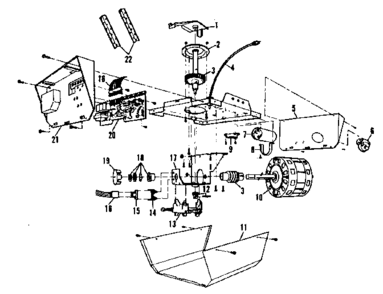 Part Location Diagram of 41D3013 Craftsman Limit