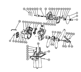 Circular Saw Diagram and Parts List for 32031024  Craftsman Circular Saw