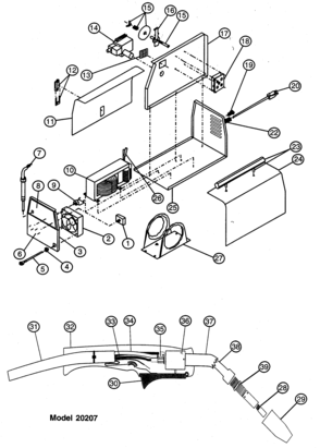 Part Location Diagram of 312-296-666 Craftsman Handle