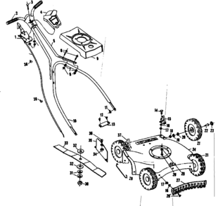Part Location Diagram of 54881 Dynabrade Governor Spacer