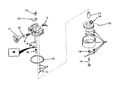 Part Location Diagram of 631531 Craftsman Valve