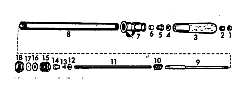Spray Gun 5270321 Used With 30 Gal. Unit Diagram and Parts List for 471450080  Craftsman Pressure Washer