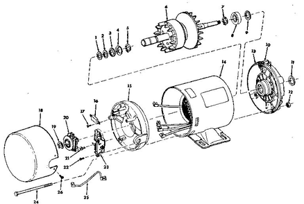 Part Location Diagram of 80133 Craftsman Switch Assembly