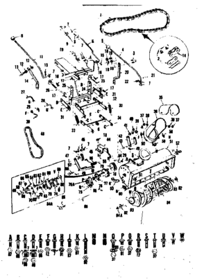 Part Location Diagram of 03560600 Craftsman Nut