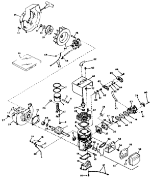 Part Location Diagram of 610717 Craftsman Cable clip