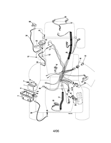 Diagram Diagram and Parts List for 917276901 Type 0 Craftsman Lawn Tractor