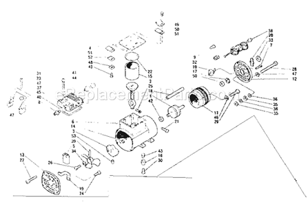 Part Location Diagram of 621114 Craftsman Ind. Plate