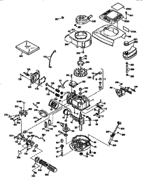 Engine (71/143) Model:  143.954006 Diagram and Parts List for 143954006  Craftsman Engine