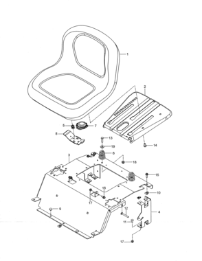 Seat Diagram and Parts List for 917277710  Craftsman Engine