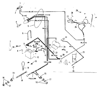 Part Location Diagram of 997208 Craftsman Wing nut