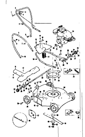 Part Location Diagram of 65675 Craftsman Upper handle