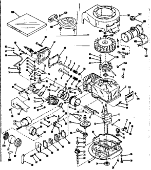 Part Location Diagram of 29490 Craftsman Lawn & garden equipment washer