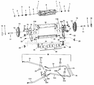 Part Location Diagram of 30657 Craftsman Handle
