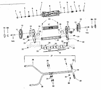 Part Location Diagram of 30536 Generac Retaining Ring