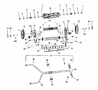 Part Location Diagram of 30648 Craftsman Owners Manual