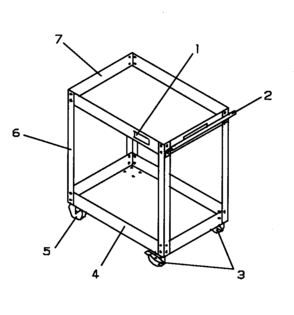 Part Location Diagram of F1465 Craftsman Instruction sheet