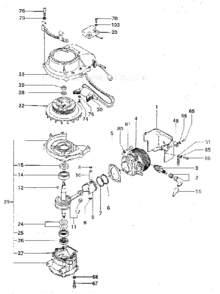 Part Location Diagram of 157-04000-900 Craftsman Spark Plug Cap Ass'Y