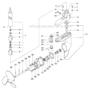Part Location Diagram of STD833018 Craftsman Capacitor Screw