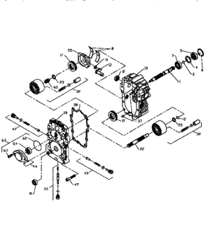 Pump Bu-10l-122 (71/917) Diagram and Parts List for 917251370  Craftsman Lawn Tractor