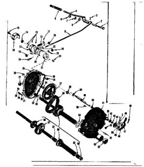 Part Location Diagram of 09111116 Craftsman Flat washer