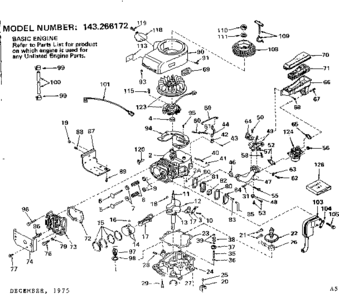 Part Location Diagram of 33283A Craftsman Crankshaft