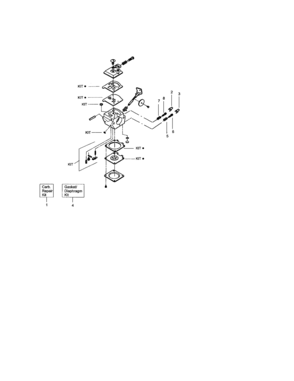 Carburetor - 530069998 Diagram and Parts List for 358794380  Craftsman Trimmer