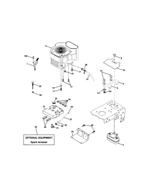 Part Location Diagram of 175439X505 Craftsman Throttle Control